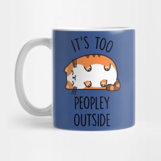 TOO PEOPLEY CAT  4 Mug